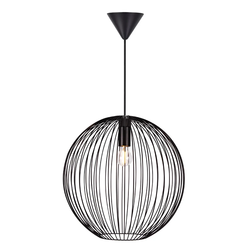 Nordlux Beroni Hanglamp - Ø45cm - E27 - Zwart