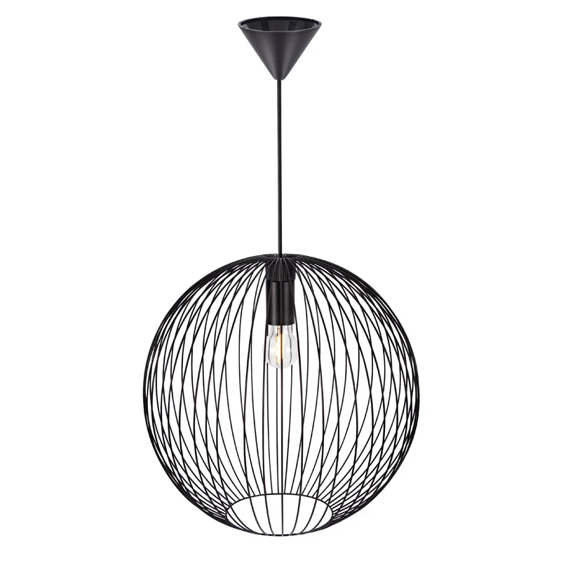 Nordlux Beroni Hanglamp - Ø45cm - E27 - Zwart