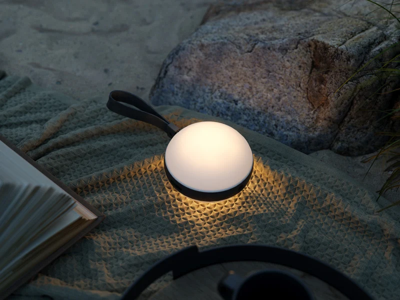 Nordlux Bring Draagbare Tafellamp Buiten - Ø12cm - LED - IP44 - Wit