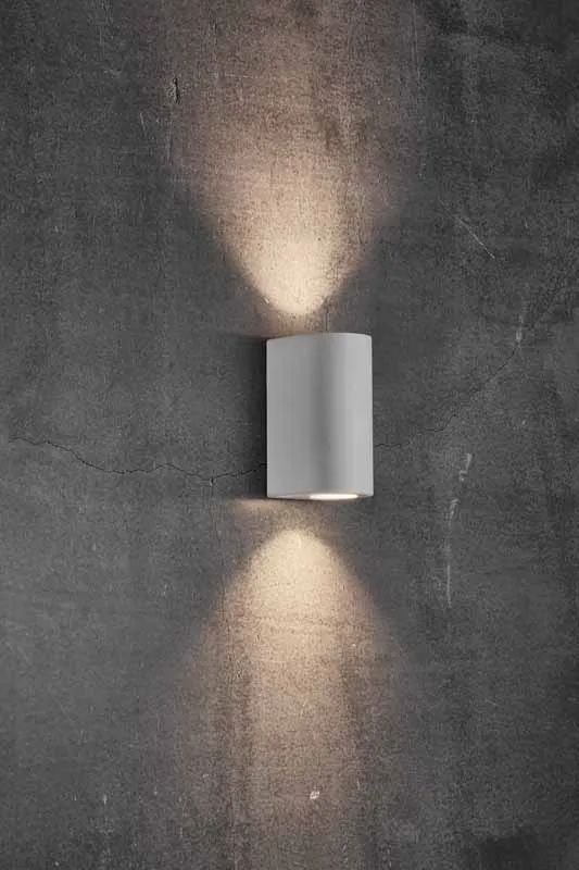 Nordlux Canto Wandlamp Buiten - GU10 - IP44 - Wit - Rond