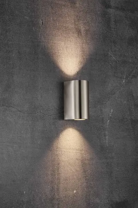 Nordlux Canto Wandlamp Buiten - GU10 - IP44 - RVS