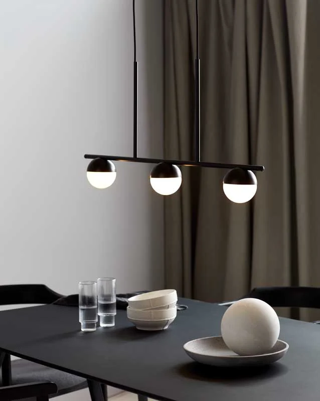 Nordlux Contina Hanglamp - 3-lichts G9 - Zwart