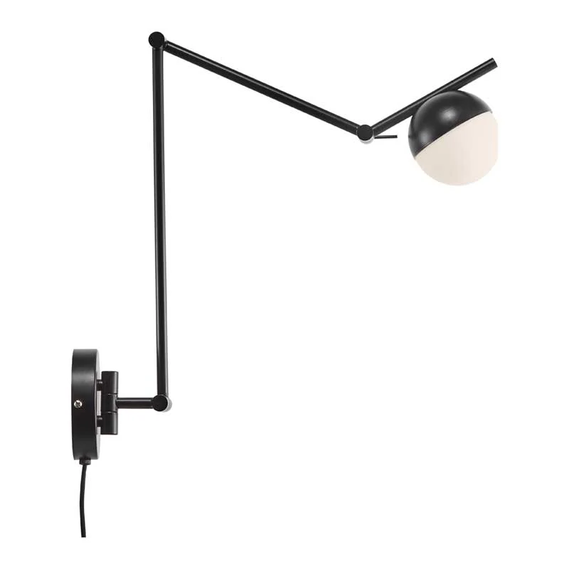 Nordlux Contina Wandlamp - G9 - Zwart