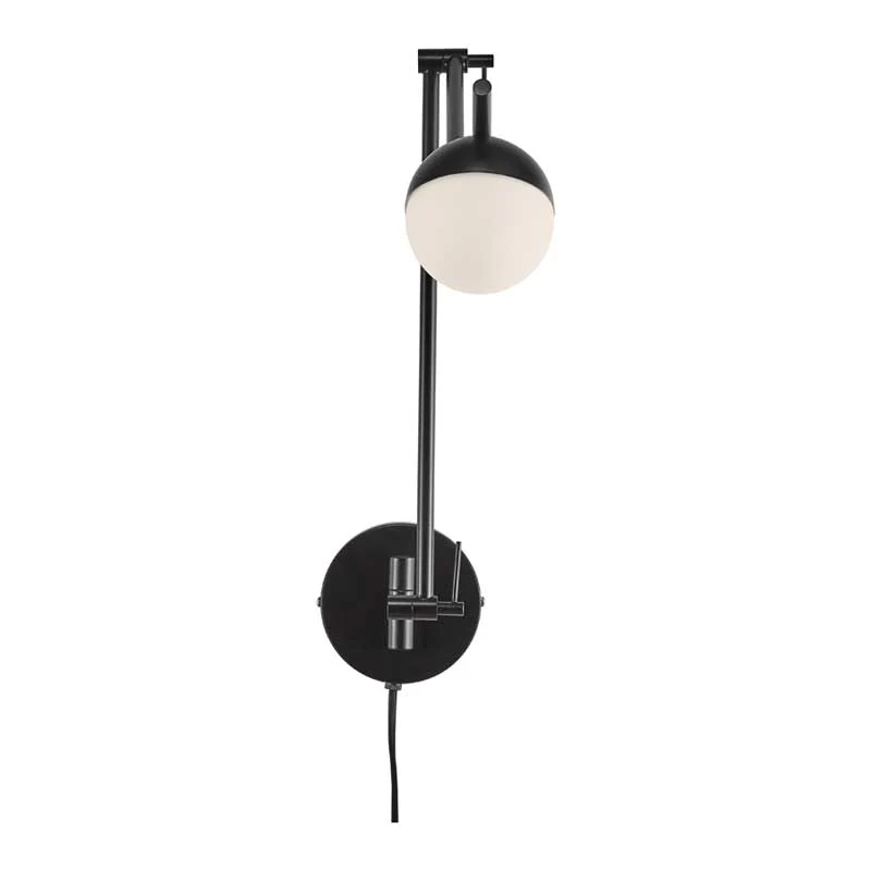Nordlux Contina Wandlamp - G9 - Zwart