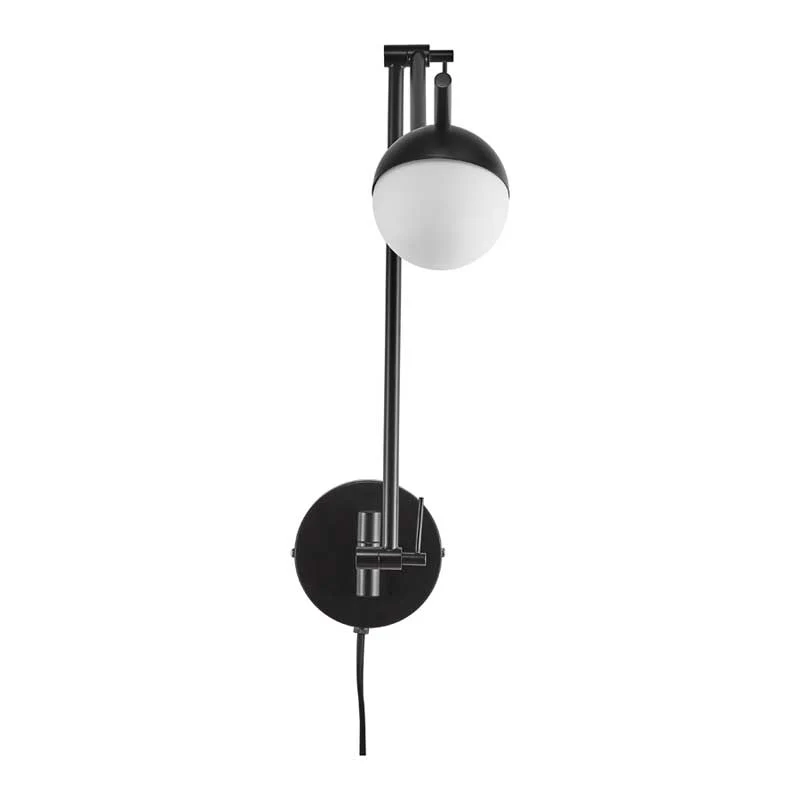 Nordlux Contina Wandlamp - G9 - Zwart