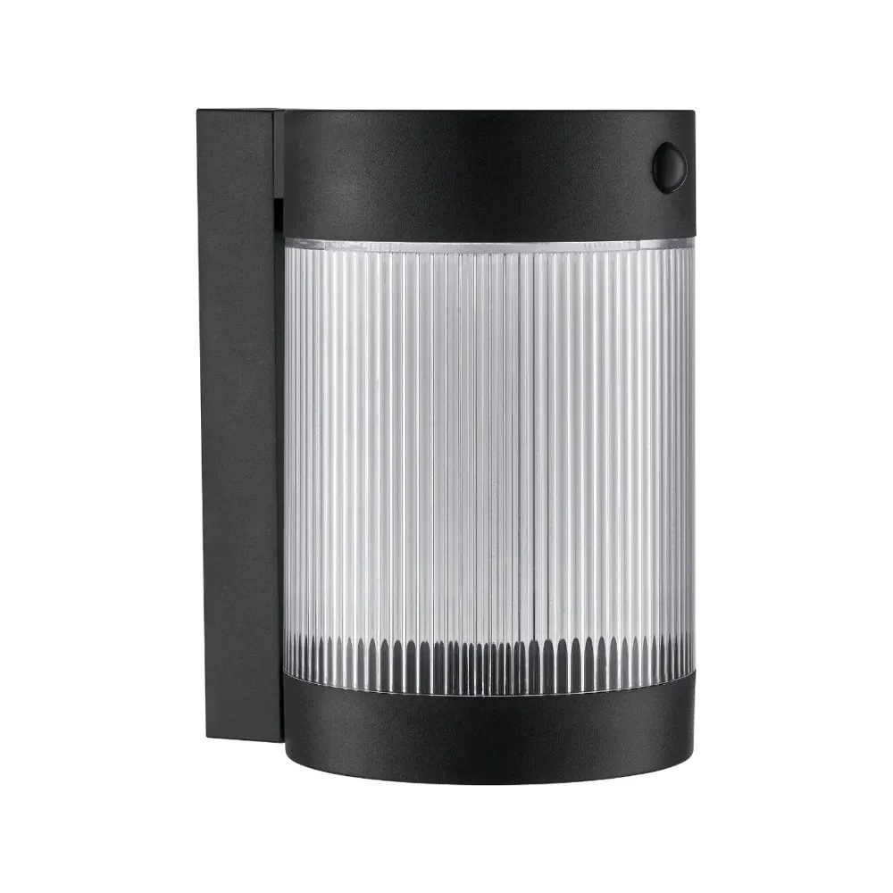Nordlux Coupar Solar Wandlamp Zwart - E27 Fitting - 1-lichtpunten