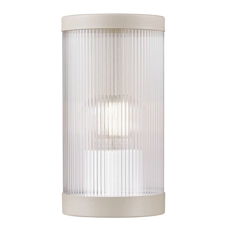 Nordlux Coupar Wandlamp Buiten - Ø13cm - E27 - IP54 - Beige