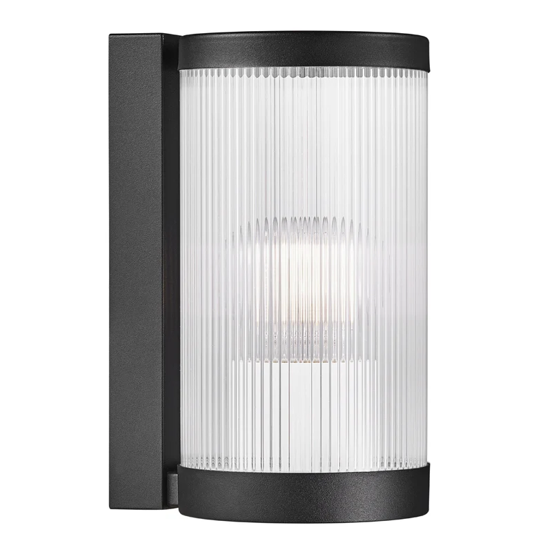 Nordlux Coupar Wandlamp Buiten - Ø13cm - E27 - IP54 - Zwart