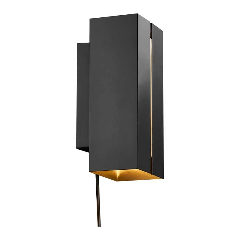 Nordlux Curtiz Wandlamp - LED Stepdim - 2700K - Zwart