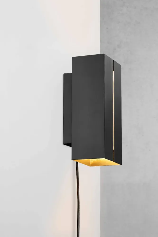 Nordlux Curtiz Wandlamp - LED Stepdim - 2700K - Zwart