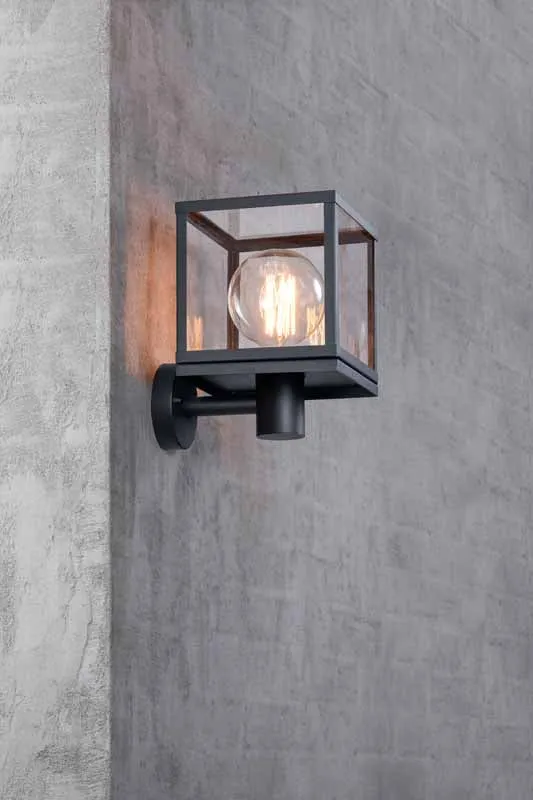 Nordlux Dalton Wandlamp Buiten - E27 - IP44 - Zwart