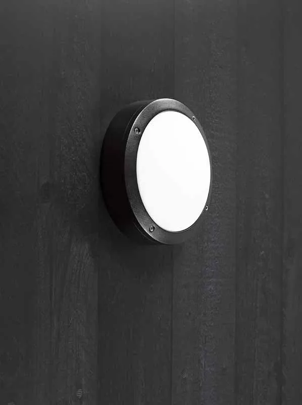 Nordlux Desi Wandlamp Buiten L - E27 - IP44 - Zwart