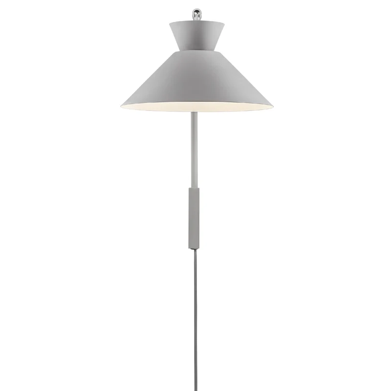 Nordlux Dial Wandlamp - Ø25cm - E27 - Grijs