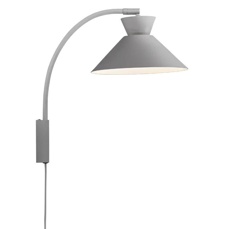 Nordlux Dial Wandlamp - Ø25cm - E27 - Grijs