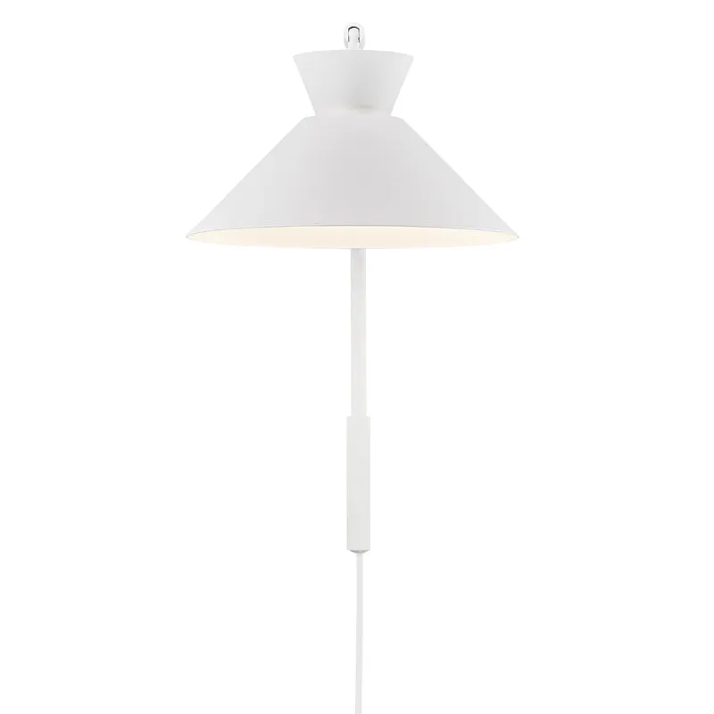 Nordlux Dial Wandlamp - Ø25cm - E27 - Wit