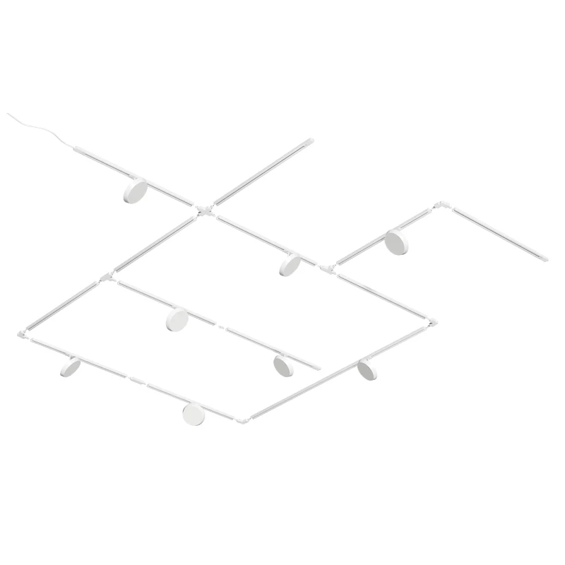 Nordlux Diskie Link - 1-Fase Railspot - Ø20cm - LED - Zwart