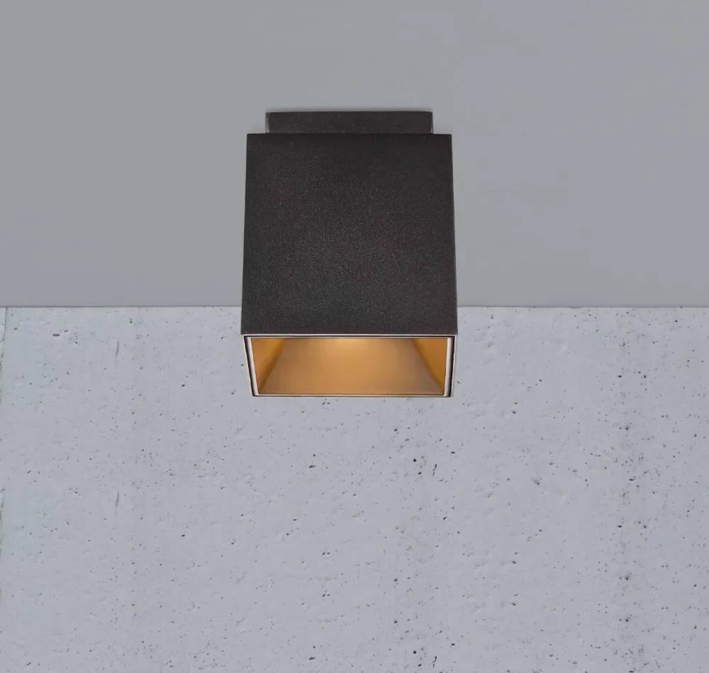 Nordlux Ethan Plafondlamp - GU10 - Mat zwart RAL9005