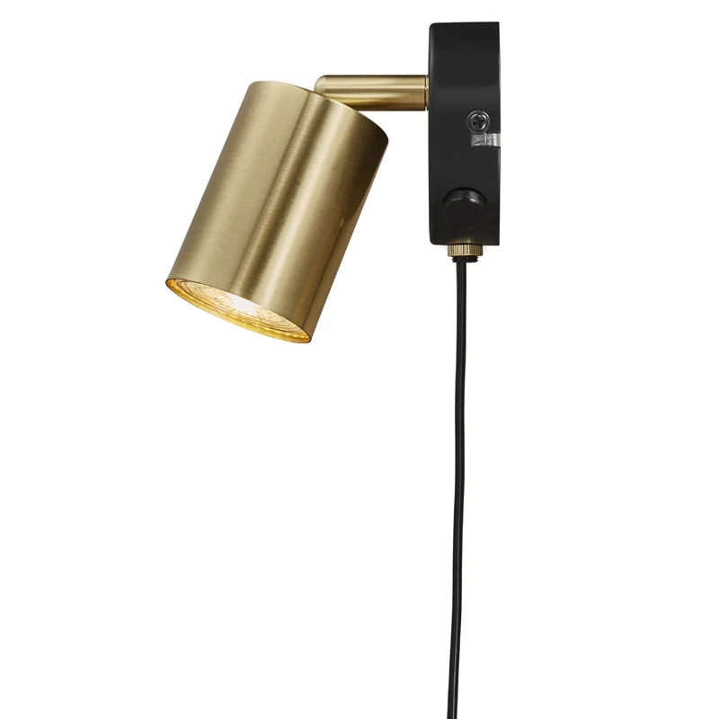 Nordlux Explore Wandlamp - Ø5,5cm - GU10 - Messing