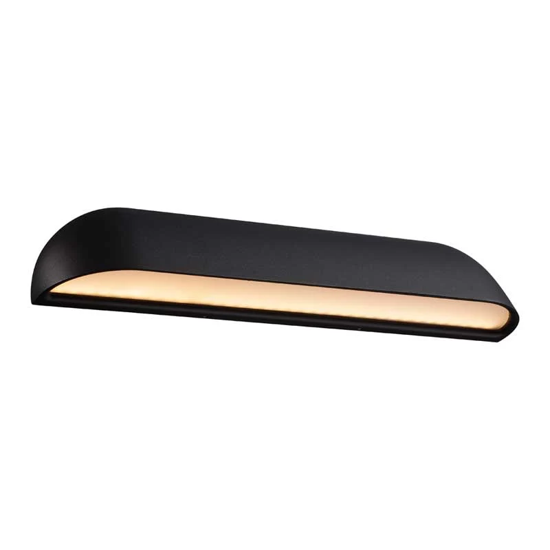 Nordlux Front Wandlamp buiten L - LED - 3000K - IP44 - Zwart
