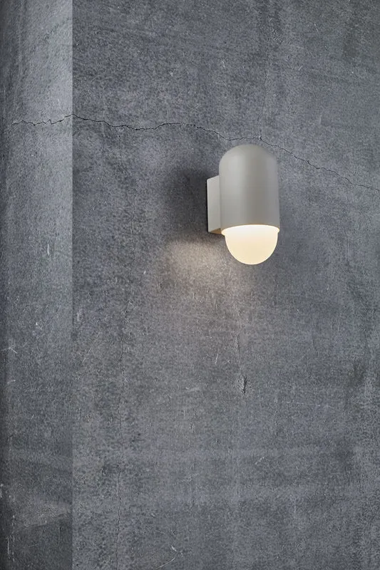 Nordlux Heka Wandlamp Buiten - Ø10,6cm - E27 - IP54 - Beige