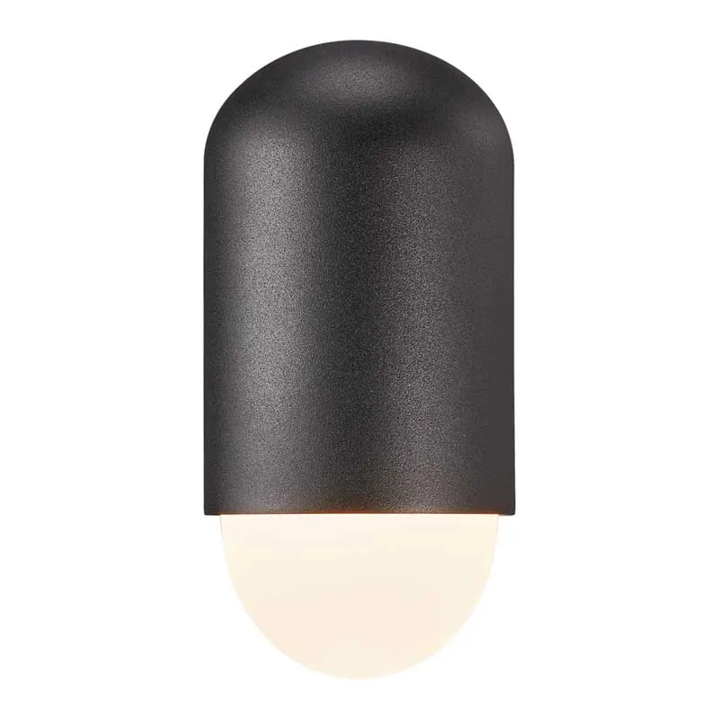 Nordlux Heka Wandlamp Buiten - E27 - IP44 - Zwart