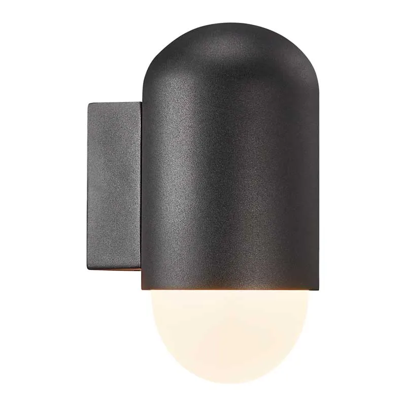 Nordlux Heka Wandlamp Buiten - E27 - IP44 - Zwart