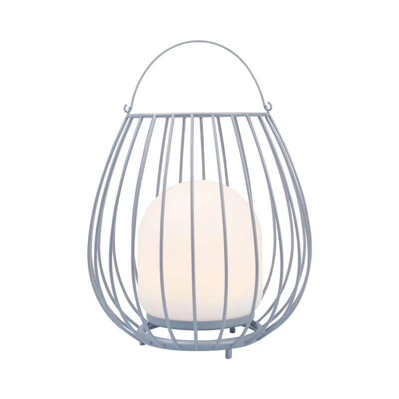 Nordlux Jim Draagbare Tafellamp Buiten - Ø28cm - LED - IP54 - Grijs