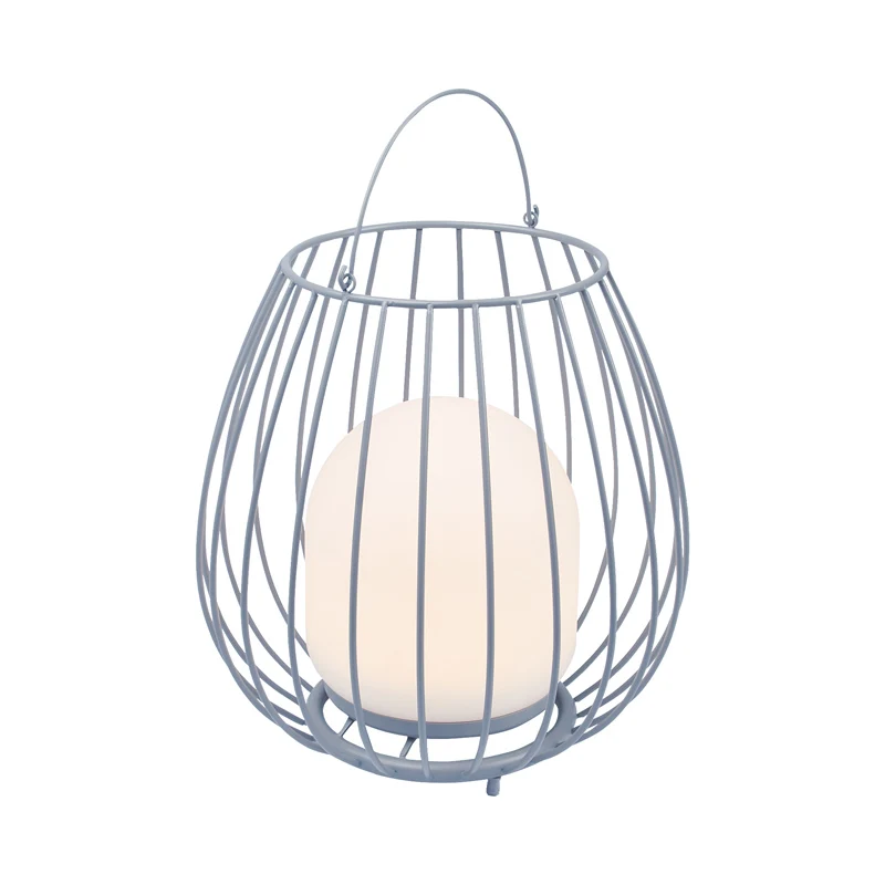 Nordlux Jim Draagbare Tafellamp Buiten - Ø28cm - LED - IP54 - Grijs