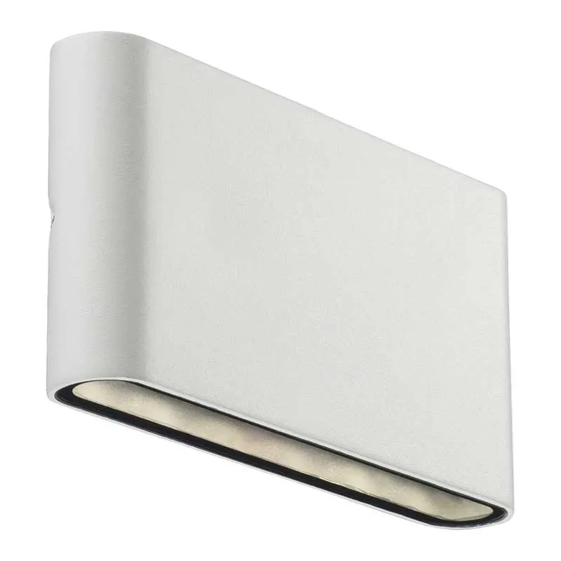 Nordlux Kinver Wandlamp Buiten M - 2-lichts LED - 3000K - IP54 - Wit