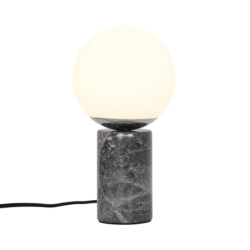 Nordlux Lilly Tafellamp - Ø15cm - E14 - Grijs