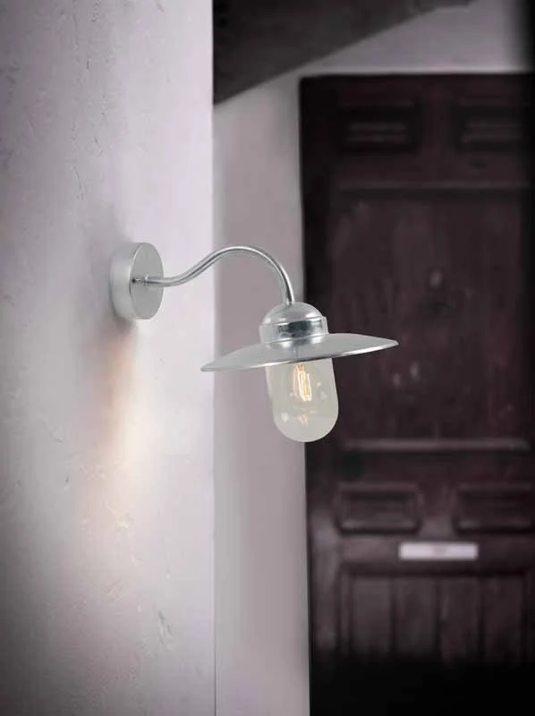 Nordlux Luxembourg Wandlamp Buiten | E27 | IP54 | Verzinkt | Seaside