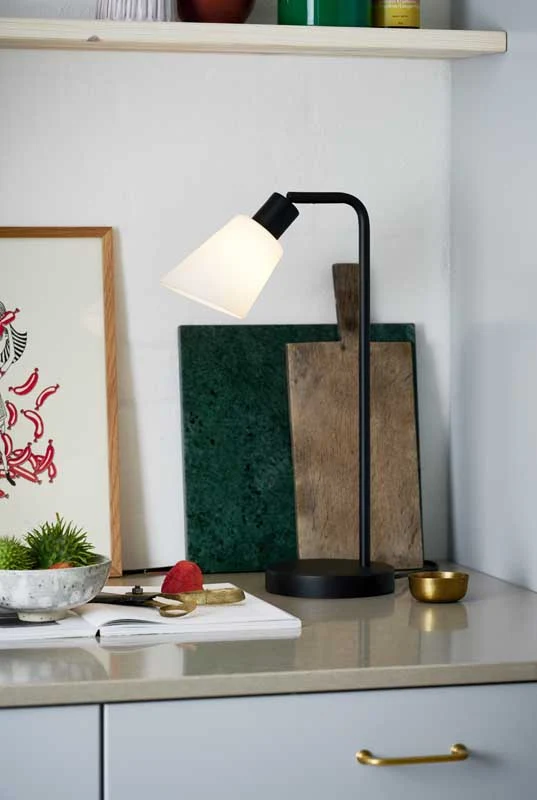 Nordlux Molli Tafellamp - E14 - Zwart