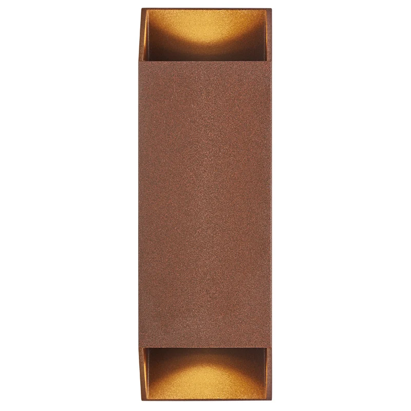 Nordlux Nico Wandlamp Buiten - 2-lichts GU10 - IP54 - Roest