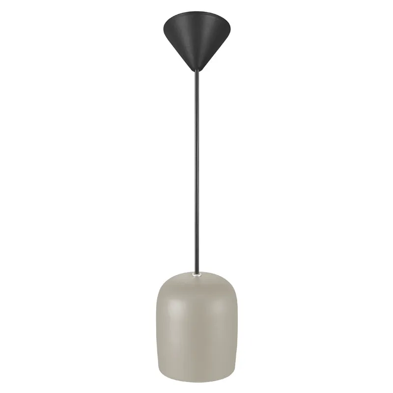 Nordlux Notti Hanglamp - Ø10cm - E27 - Grijs