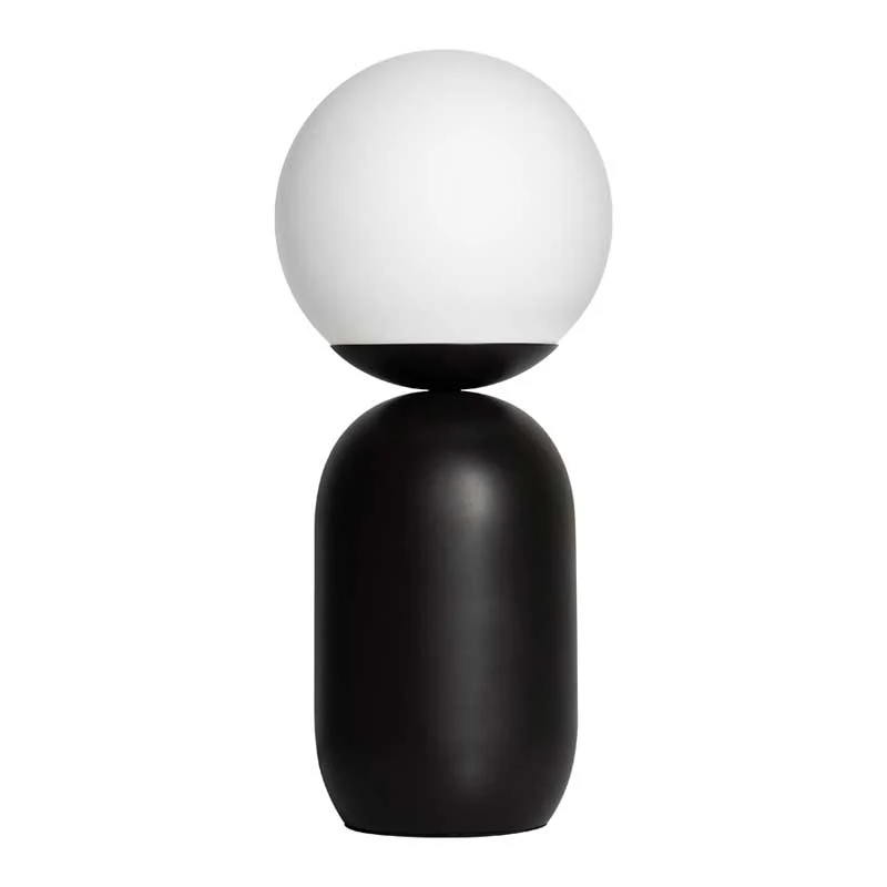Nordlux Notti Tafellamp - E14 - Zwart