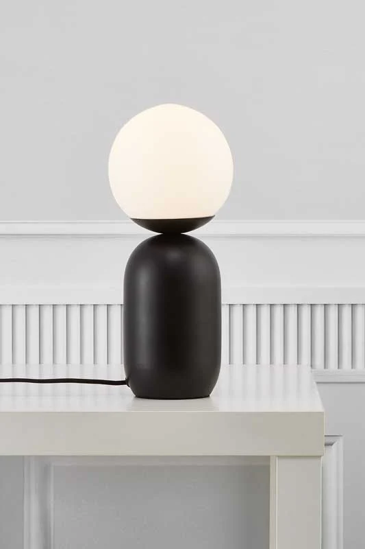 Nordlux Notti Tafellamp - E14 - Zwart