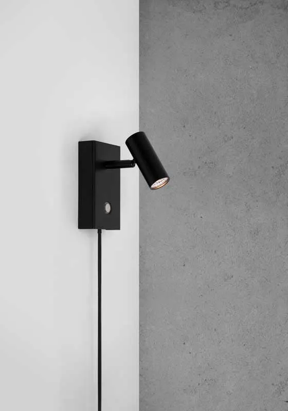 Nordlux Omari Wandlamp - LED - 2700K - Zwart