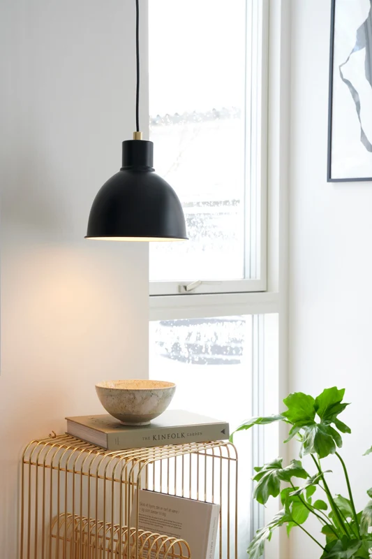 Nordlux Pop Hanglamp - Ø21,5cm - E27 - Zwart