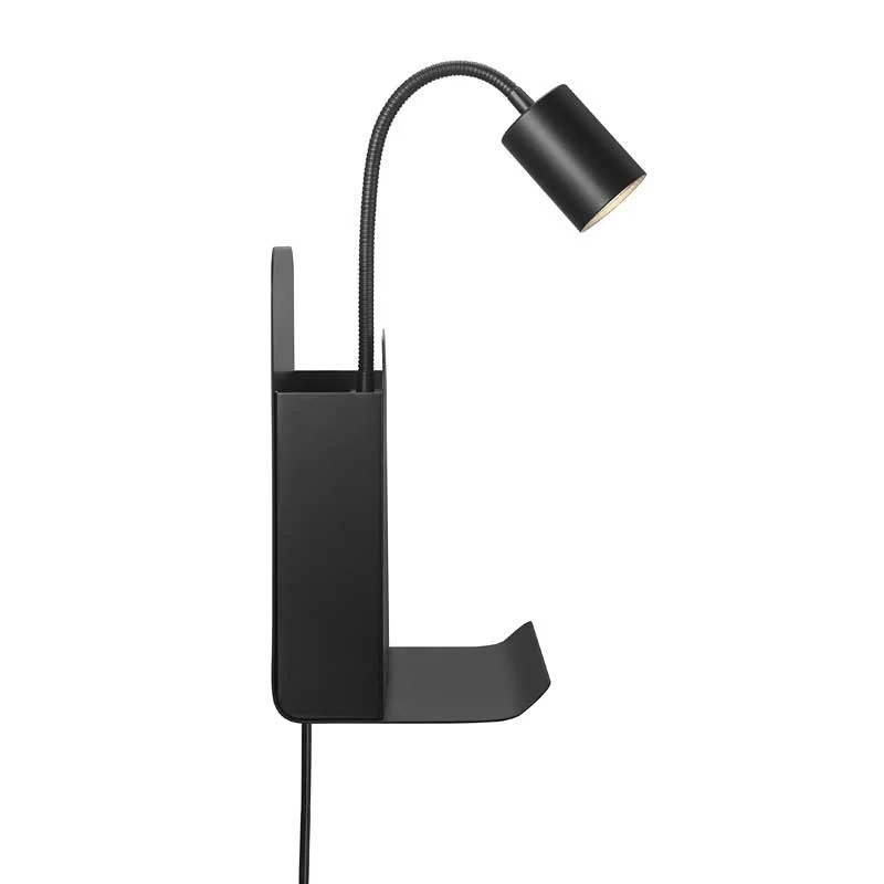 Nordlux Roomi Wandlamp - GU10 - Zwart