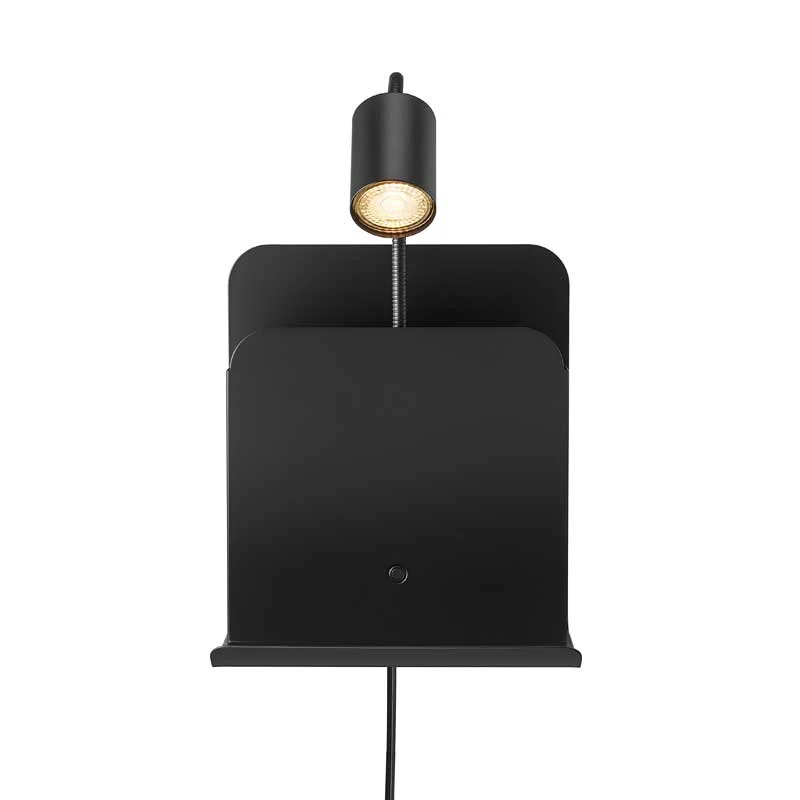 Nordlux Roomi Wandlamp - GU10 - Zwart