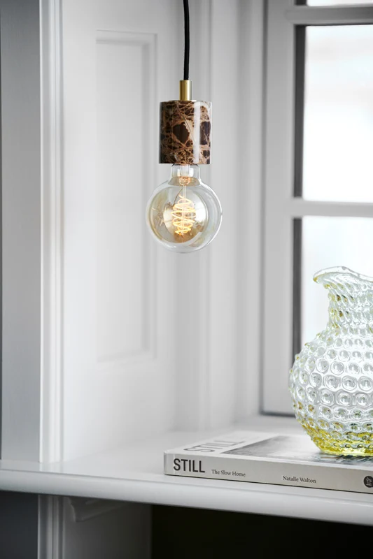 Nordlux Siv Hanglamp - Ø6cm - E27 - Bruin