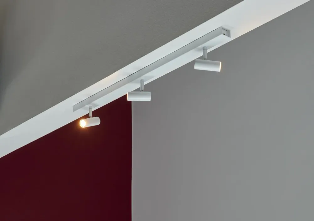 Nordlux spot Omari - 3 lichts - 78 x 12 cm - wit
