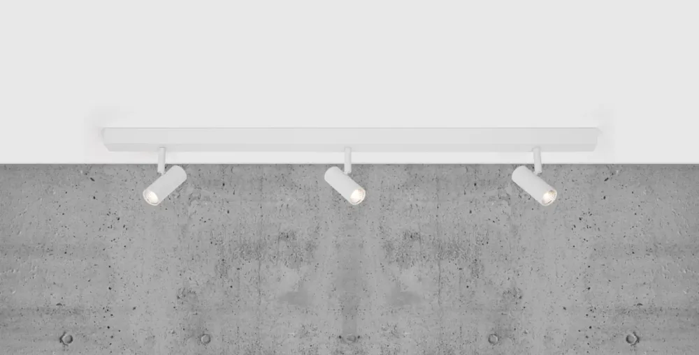 Nordlux spot Omari - 3 lichts - 78 x 12 cm - wit