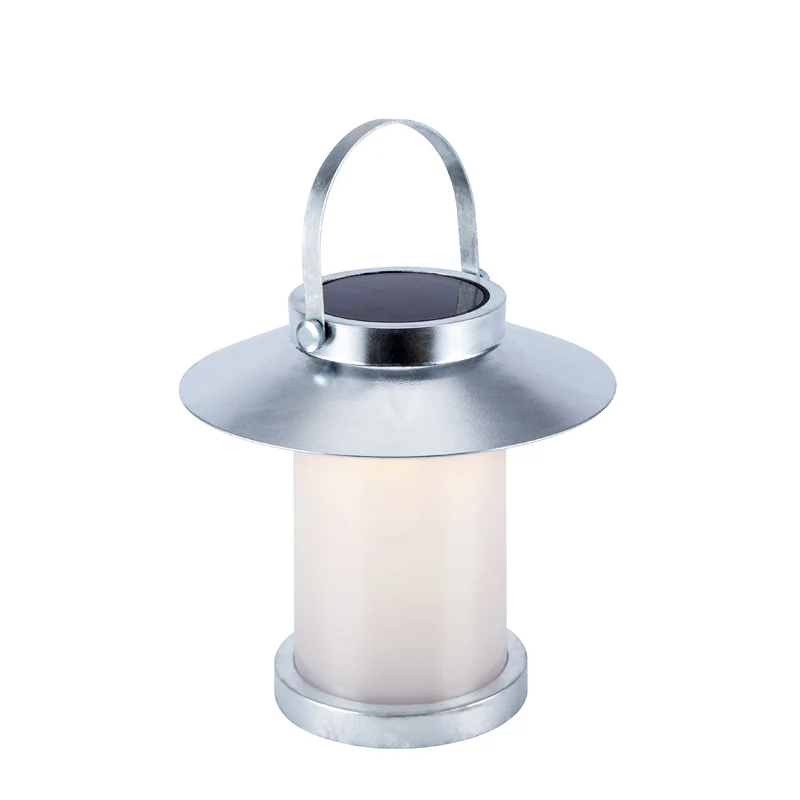 Nordlux Temple Draagbare Tafellamp Buiten | Solar | Ø23cm | LED | IP54 | Verzinkt | Seaside
