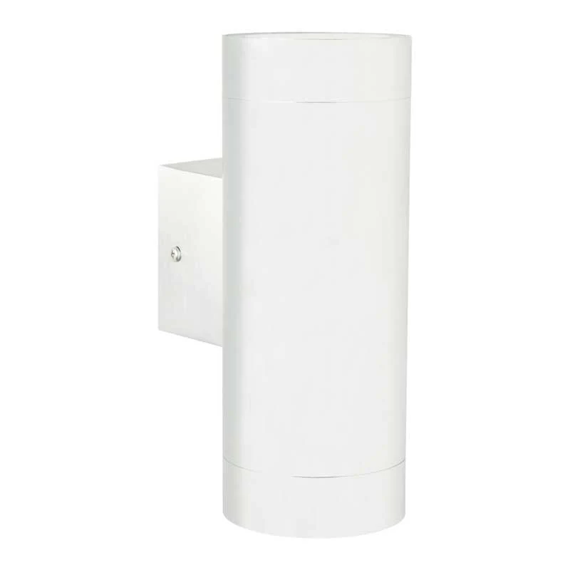 Nordlux Tin Wandlamp Buiten - Ø7,6cm - 2-lichts GU10 - IP54 - Wit