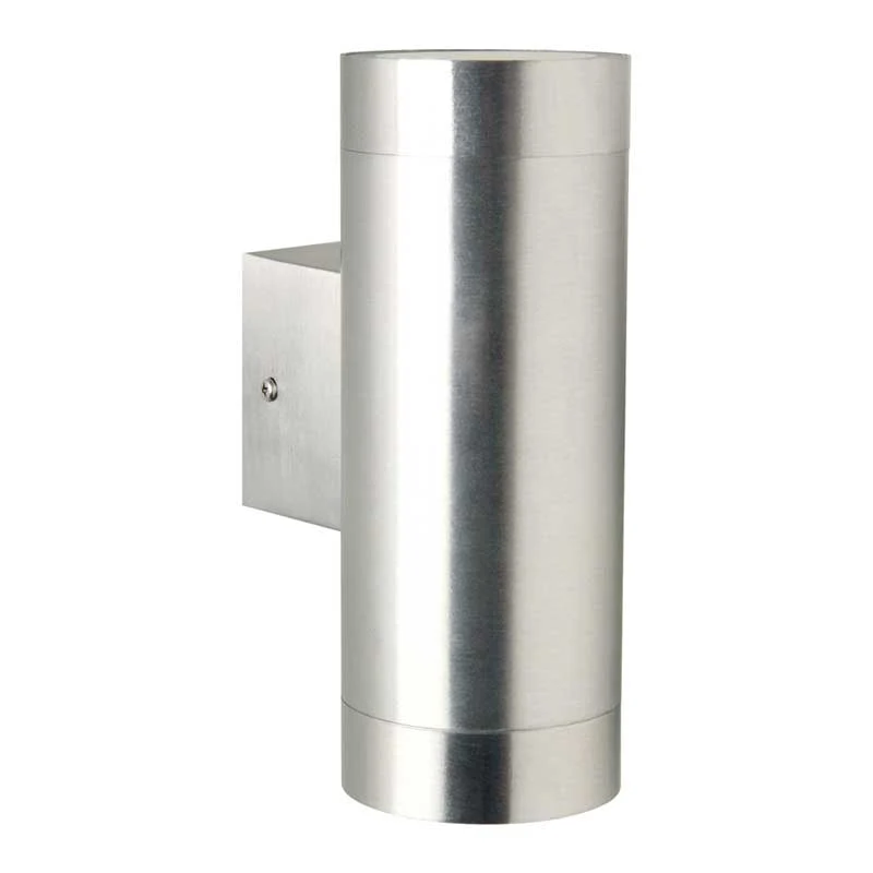 Nordlux Tin Wandlamp Buiten - Ø7,6cm - 2-lichts GU10 - IP54 - Aluminium