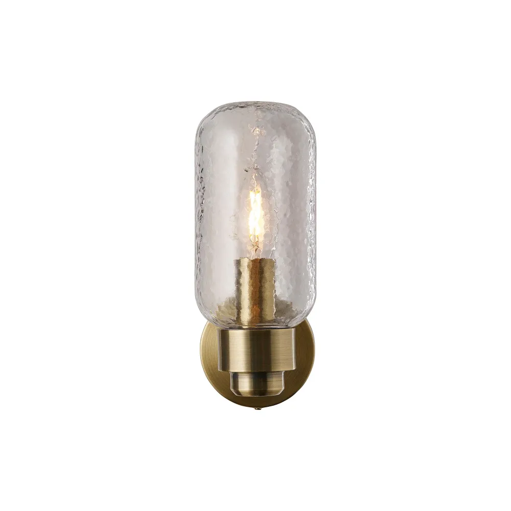 Nordlux Tutan | Wandlamp | E14 Fitting | Messing