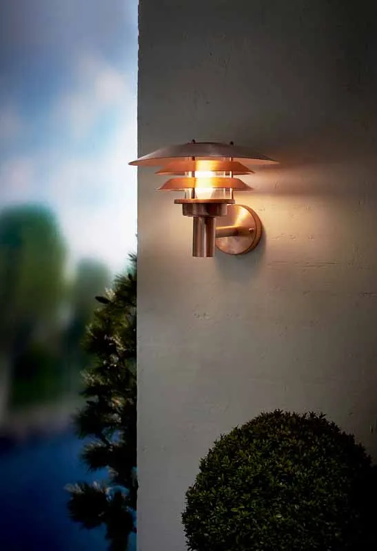 Nordlux Venø Wandlamp Buiten | E27 | IP54 | Koper | Seaside