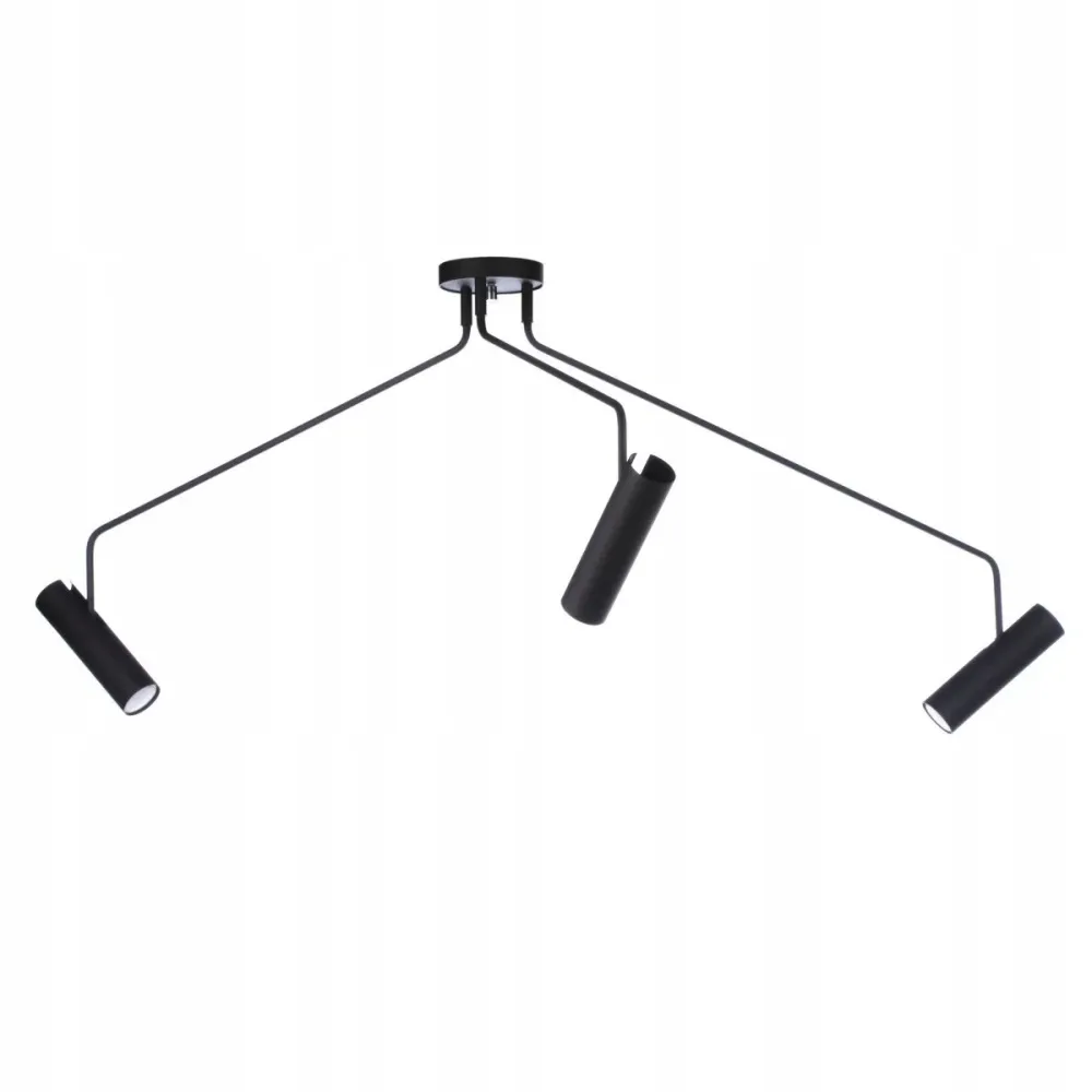 Nowodvorski spot Eye - 3 lichts - 130 x 60 cm - zwart