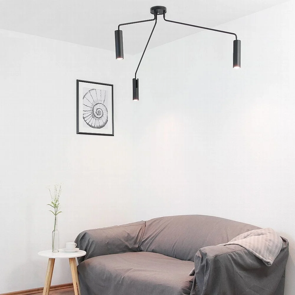 Nowodvorski spot Eye - 3 lichts - 130 x 60 cm - zwart